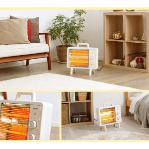 電気ストーブ 省エネ 小型 足元 800W 遠...の詳細画像1