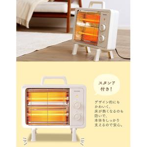 電気ストーブ 省エネ 小型 足元 800W 遠...の詳細画像4