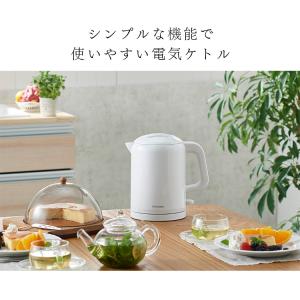 電気ケトル おしゃれ 800ml アイリスオー...の詳細画像1