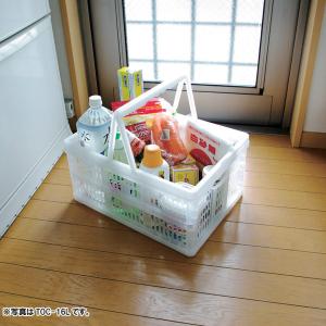 コンテナボックス 小型 折りたたみ 収納 かご...の詳細画像2