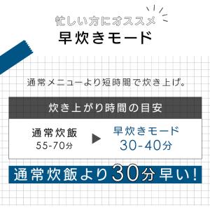 炊飯器 5合炊き 5.5合 マイコン シンプル...の詳細画像3