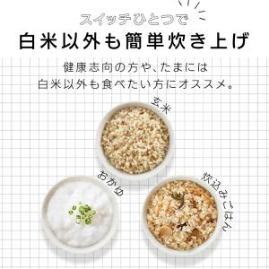 炊飯器 5合炊き 5.5合 マイコン シンプル...の詳細画像5