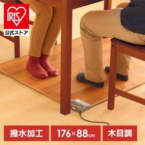 ホットカーペット 1畳 本体 88×176 節電 省エネ ダニ退治 温度調節 撥水 カーペット 電気マット アイリスオーヤマ HCM-1809FL-M  安心延長保証対象