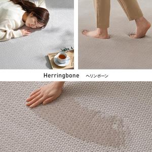 ラグ 厚手 2畳 北欧 ラグマット すべり止め...の詳細画像2
