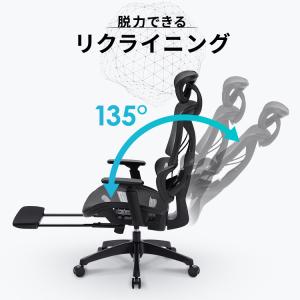 オフィスチェア メッシュ チェア デスクチェア...の詳細画像2