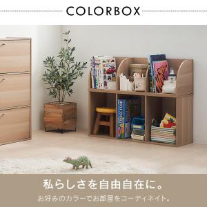 カラーボックス 3段 2個セット 収納 アイリ...の詳細画像1