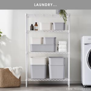 スチールラック キッチンラック 幅75cm 4...の詳細画像1