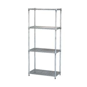 スチールラック 幅66cm 4段 業務用 アイ...の詳細画像3