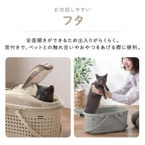 ペットキャリー 猫 犬 キャリーバッグ キャリ...の詳細画像4