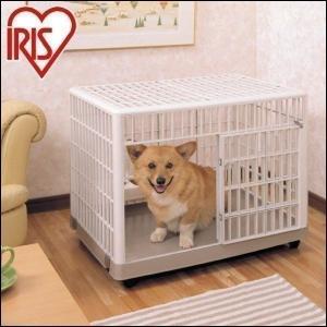 大型犬用プラスチックケージ ホワイトとブラック Amazon.co.jp: FEANDREA 犬 ケージ 大型犬用 ダブルドア付き
