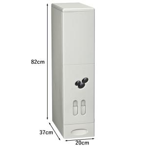 米びつ 30kg用 スリム 33kg 無洗米 ...の詳細画像2