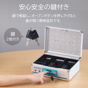 金庫 家庭用 小型 手提げ金庫 A6 鍵付き ...の詳細画像4