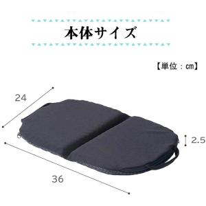 ゲルクッション ハニカム カバー 付き クッシ...の詳細画像4