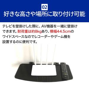 ウォールシェルフ 収納 壁掛け収納 壁掛け金具...の詳細画像2