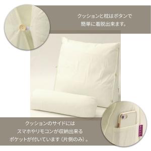 背もたれ クッション ベッド 三角クッション ...の詳細画像3