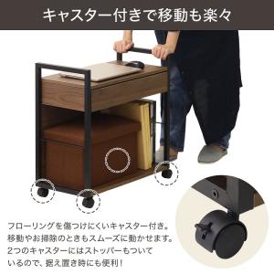 サイドワゴン キャスター付き デスクワゴン ス...の詳細画像5