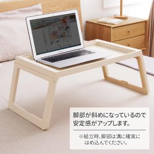 ミニテーブル 折りたたみテーブル 小さい ベッ...の詳細画像4