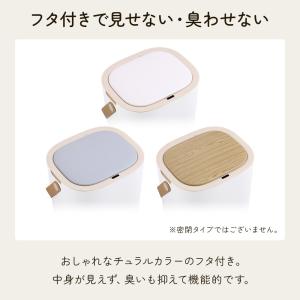 ゴミ箱 自動開閉 おしゃれ スリム ごみ箱 ダ...の詳細画像3