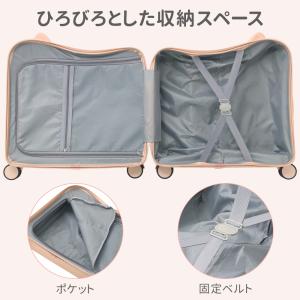 キャリーケース 子供 乗れる スーツケース m...の詳細画像4