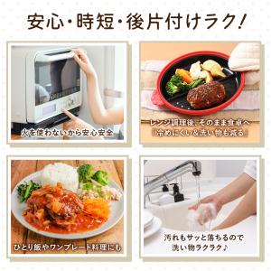 電子レンジ専用調理器 レンジ 調理 魚焼き レ...の詳細画像4