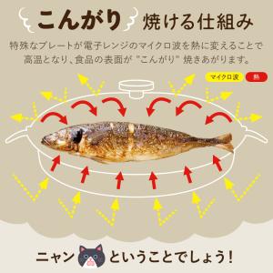 電子レンジ専用調理器 レンジ 調理 魚焼き レ...の詳細画像5