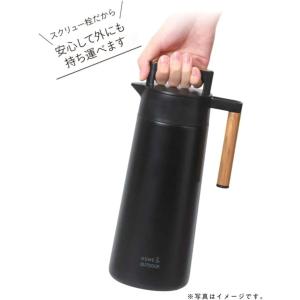 全真空テーブルポット 1.1L ホワイト ステ...の詳細画像3