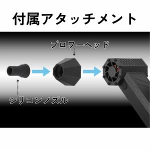 ブロワー 充電式 小型 エアダスター 電動エア...の詳細画像1