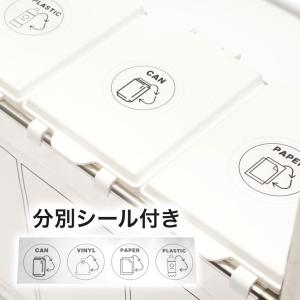 ゴミ箱 分別 3分別 2分別 資源ごみ箱 横型...の詳細画像2