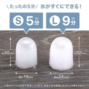 製氷機 家庭用 小型 高速 自動製氷機 自動洗...の詳細画像1
