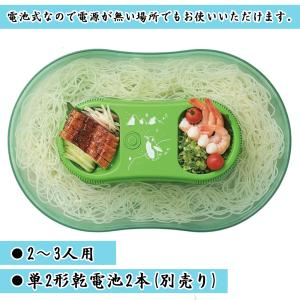 そうめん流し器 流しそうめん機 2〜3人用 回...の詳細画像3