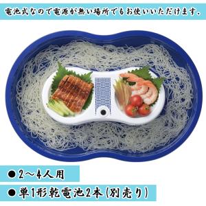 そうめん流し器 流しそうめん機 2〜4人用 回...の詳細画像3