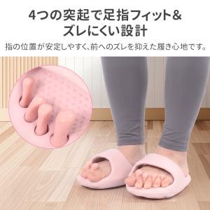 ダイエット スリッパ サンダル 5本指 つぼ ...の詳細画像5