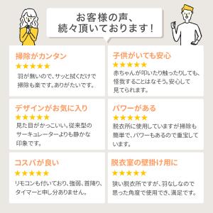 扇風機 羽なし 壁掛け dcモーター 壁掛け扇...の詳細画像2