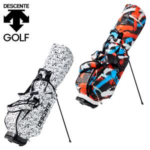 デサント キャディバッグ ゴルフバッグ ゴルフ用 メンズ レディース おしゃれ スタンド式 春 夏 2022年モデル DESCENTE GOL DQBTJJ04