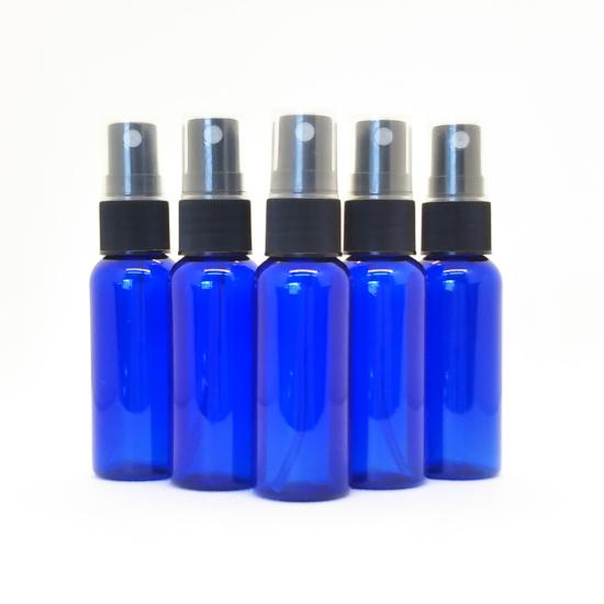 遮光 アロマ 容器 スプレーボトル 30ml PET 青 5本セット