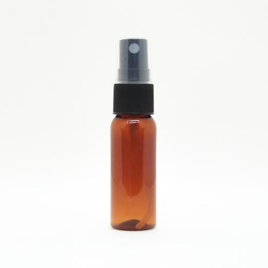 遮光 アロマ 容器 スプレーボトル 20ml PET 茶