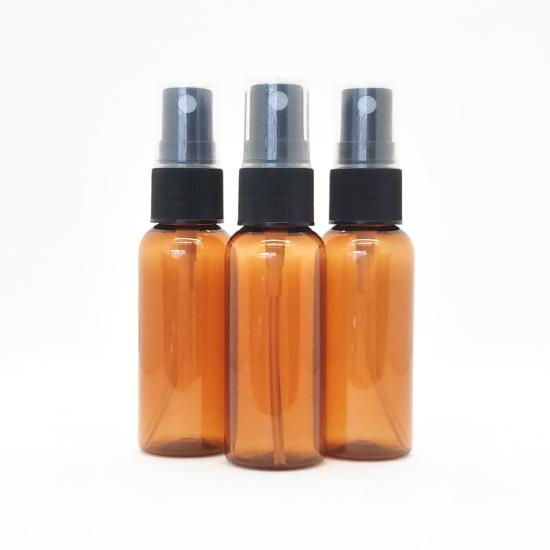 遮光 アロマ 容器 スプレーボトル 30ml PET 茶 3本セット