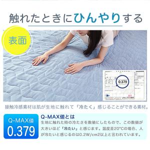 ダブル 敷きパッド リバーシブル 140×20...の詳細画像4