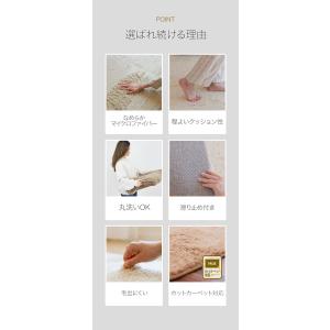 ラグ ラグマット シャギーラグ 秋 冬 洗える...の詳細画像2