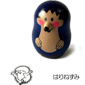 クルテク ウッドフィギアスタンプ はりねずみ キャラクター チェコ製 木製 ステーショナリー ハンコ フィギュア プレゼント ウッドフィギュア 動物園