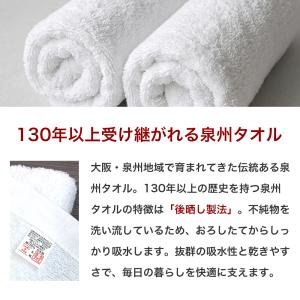 バスタオル セット 薄手 タオル 泉州タオル ...の詳細画像3