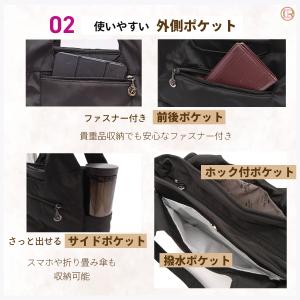 トートバッグ レディース 小さめ ミニ ナイロ...の詳細画像3