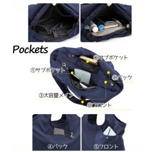 トートバッグ レディース 大きめ a4 バック...の詳細画像3