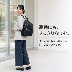 リュック レディース 軽い 小さめ a4 通勤...の詳細画像4