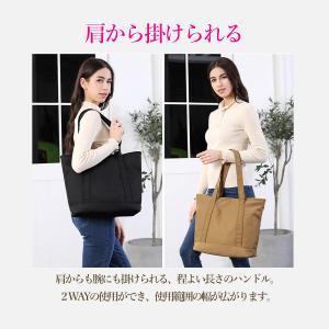 トートバッグ メンズ ナイロン 大容量 a4 ...の詳細画像4