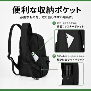 リュック メンズ 小さめ レディース 通勤 通...の詳細画像4