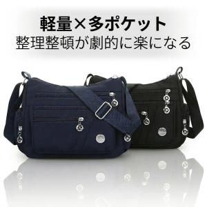 ショルダーバッグ レディース 軽い 斜めがけ ...の詳細画像3
