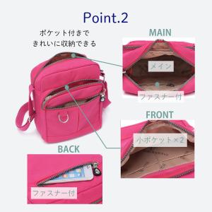 ショルダーバッグ レディース ナイロン 軽量 ...の詳細画像4