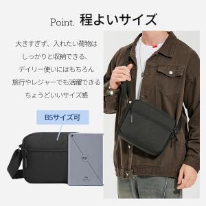 ショルダーバッグ メンズ ナイロン 軽量 撥水...の詳細画像5