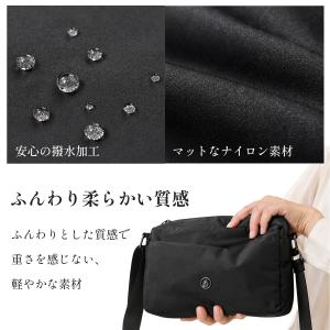 ショルダーバッグ レディース 軽い 軽量 ナイ...の詳細画像4